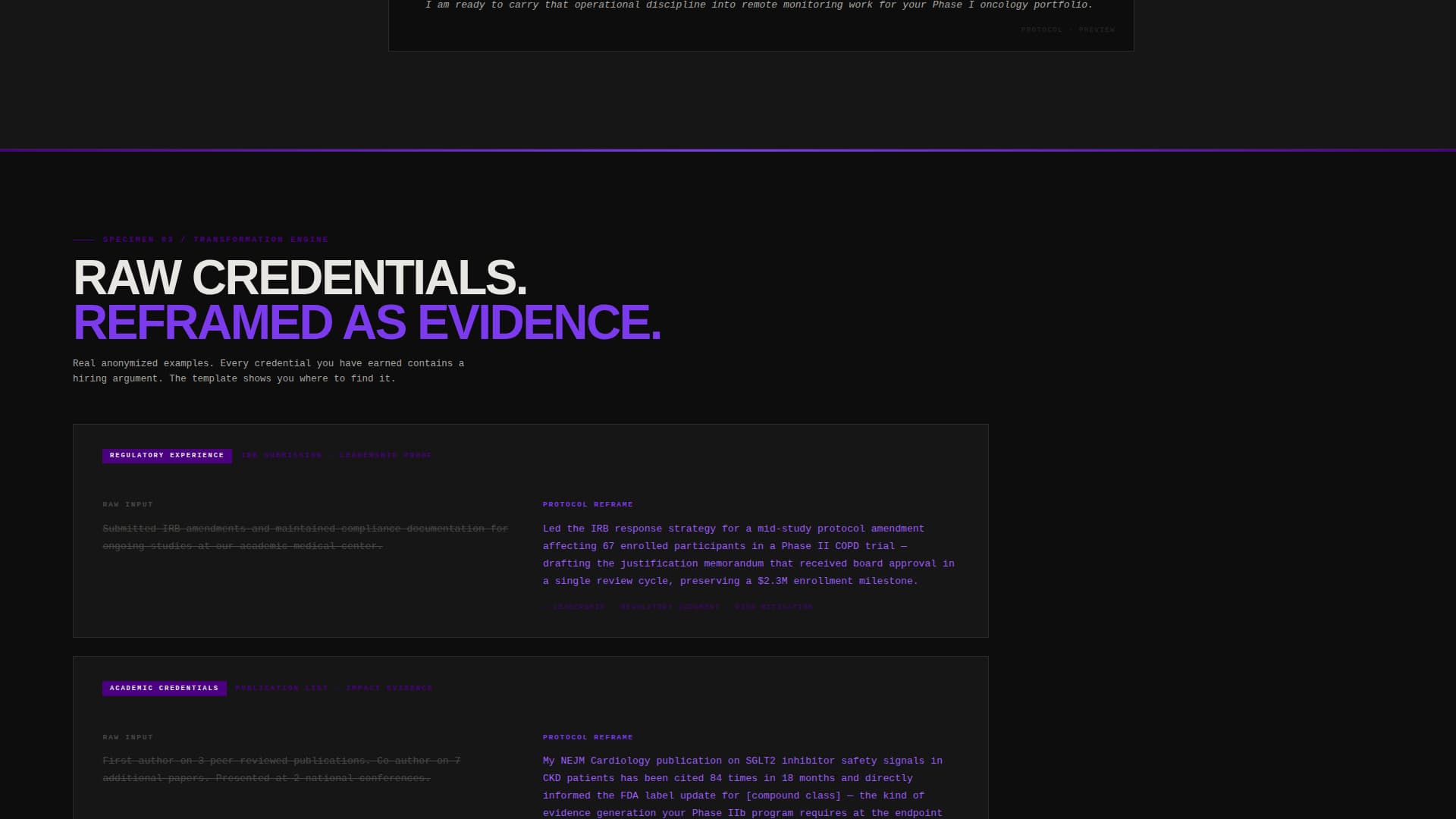 Clinical Researcher Career Specialist Careers Website Template