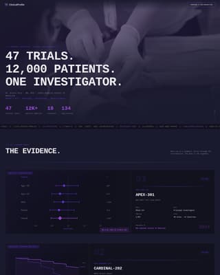 Clinical Researcher Career Reviews Website Template