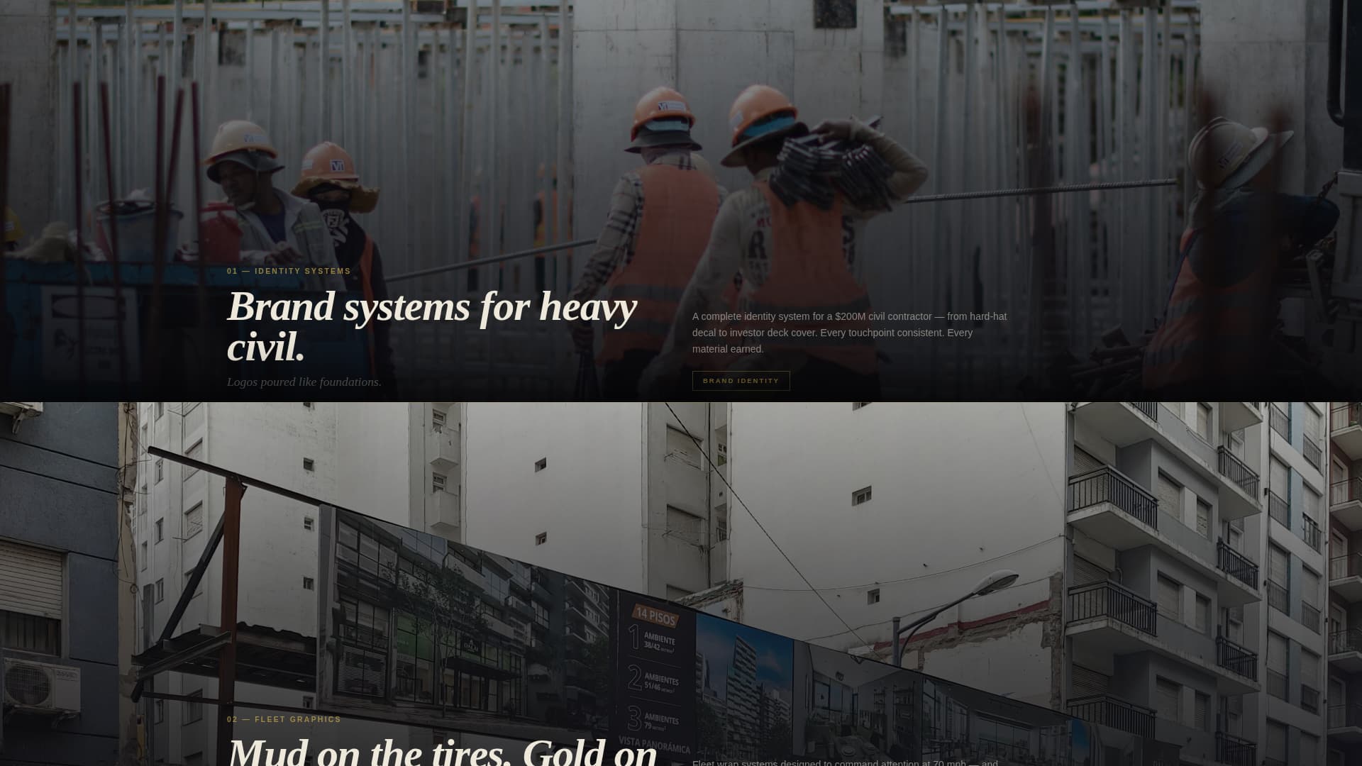 Construction Marketing & Agency Specialist Pre-Launch Website Template