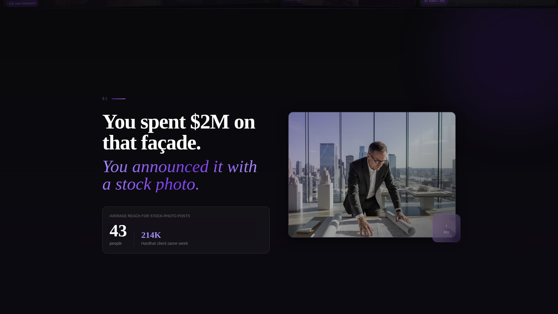 Construction Marketing & Agency Advanced Pre-Launch Website Template