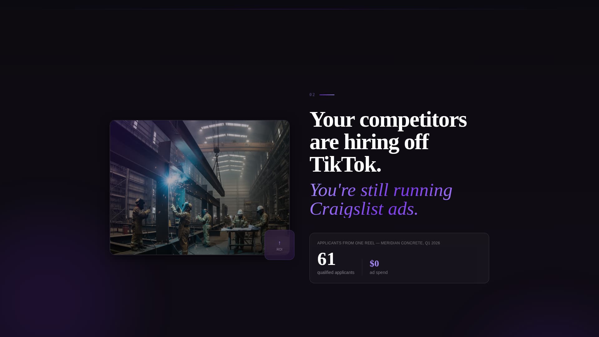 Construction Marketing & Agency Advanced Pre-Launch Website Template