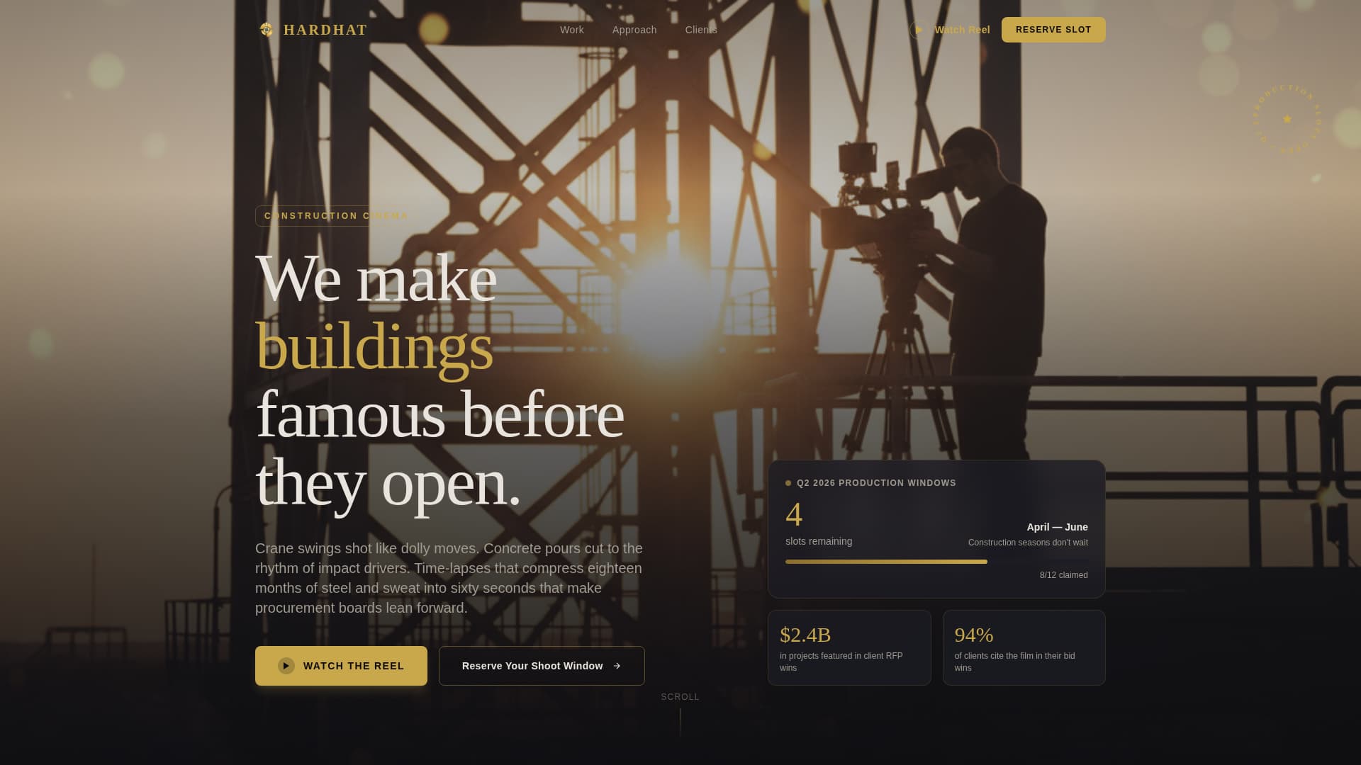 Construction Marketing & Agency Complete Pre-Launch Website Template