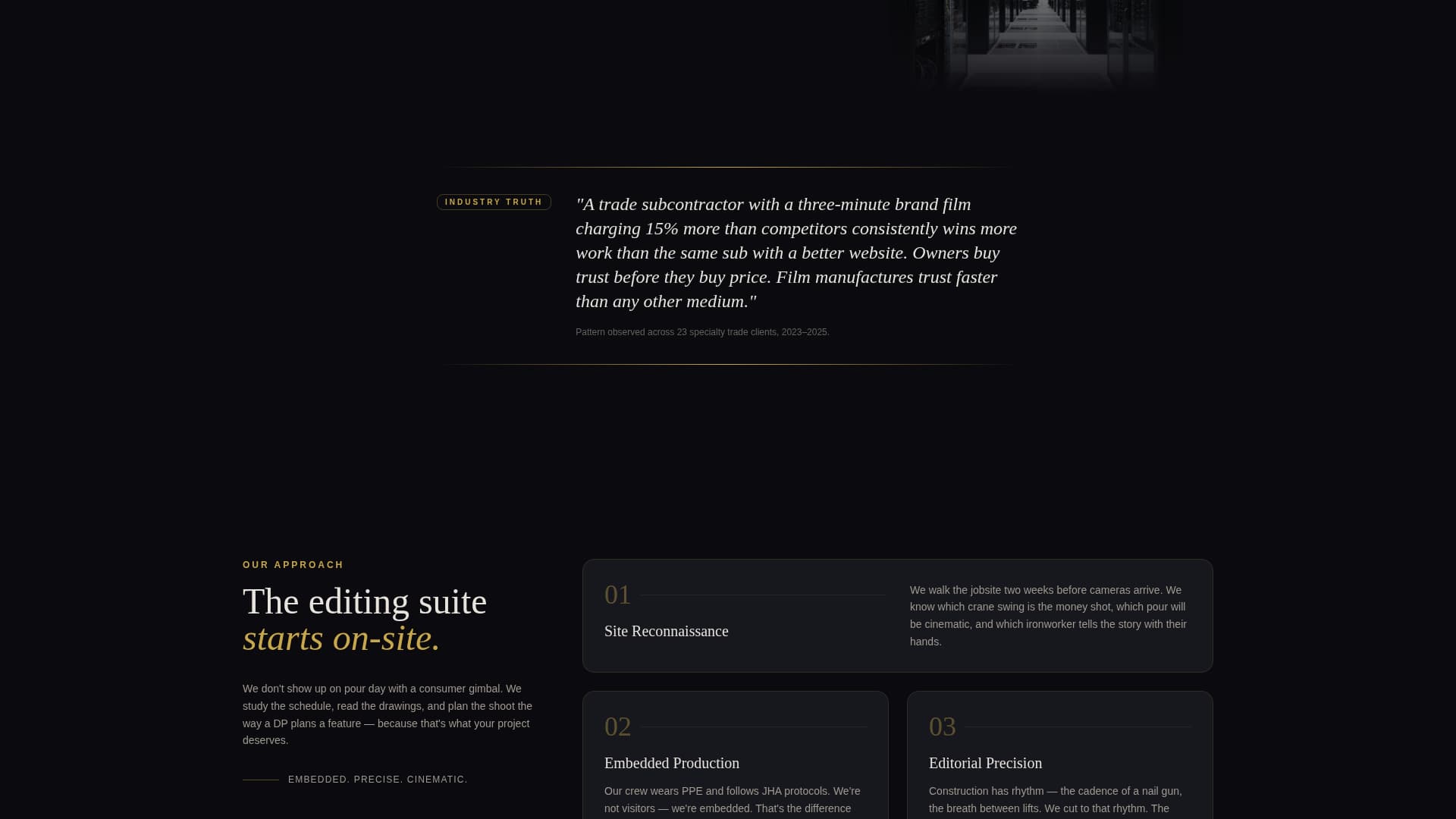 Construction Marketing & Agency Complete Pre-Launch Website Template