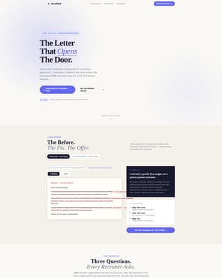 Consultant Career Advanced Portfolio Website Template