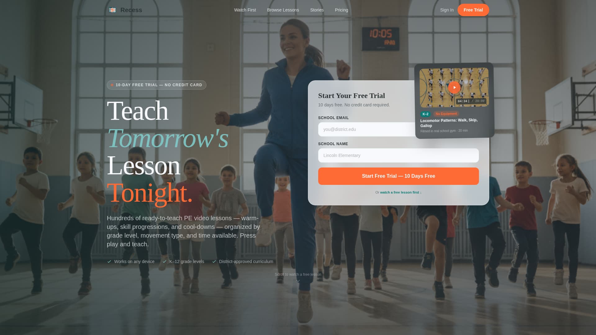 Physical Education Education Reviews Website Template