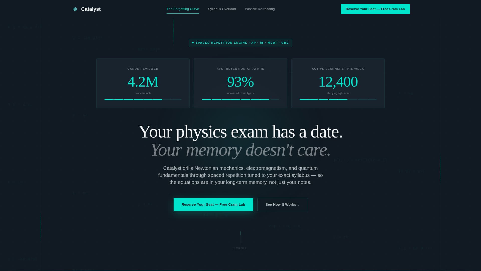Physics Education Reviews Website Template