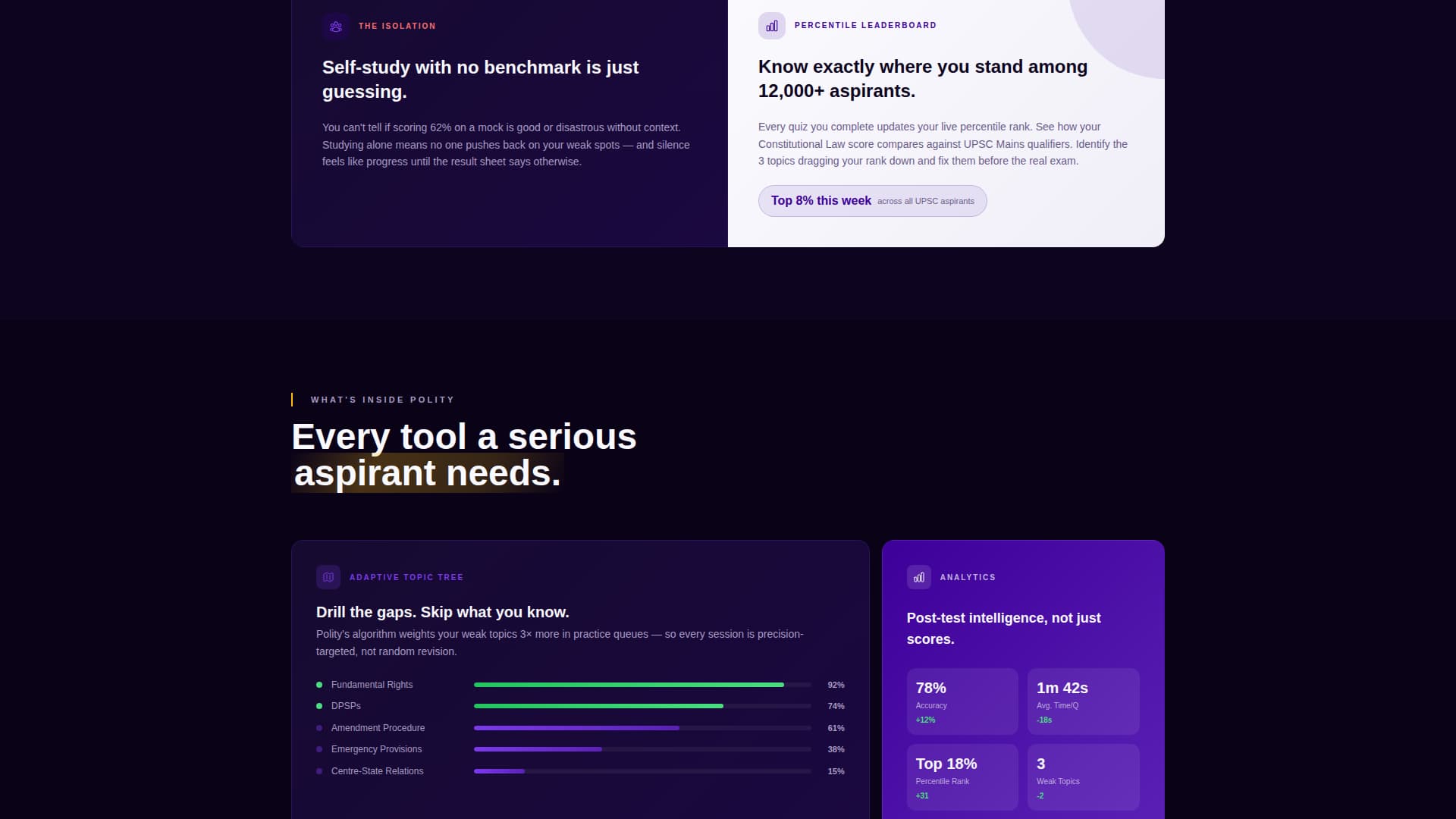 Political Science Education Expert Professional Website Template