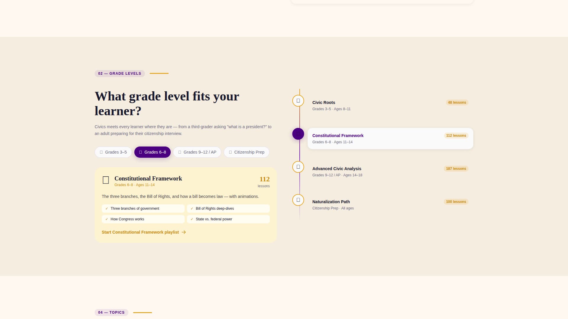 Political Science Education Advanced Professional Website Template