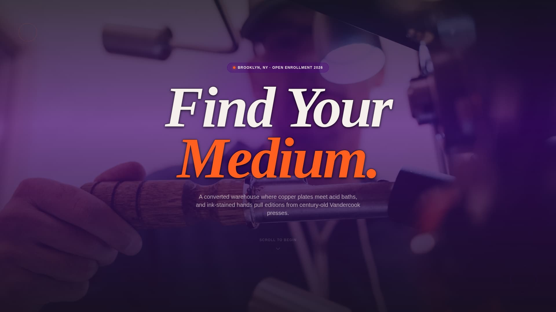Art & Design School Specialist Professional Website Template