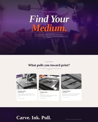 Art & Design School Specialist Professional Website Template