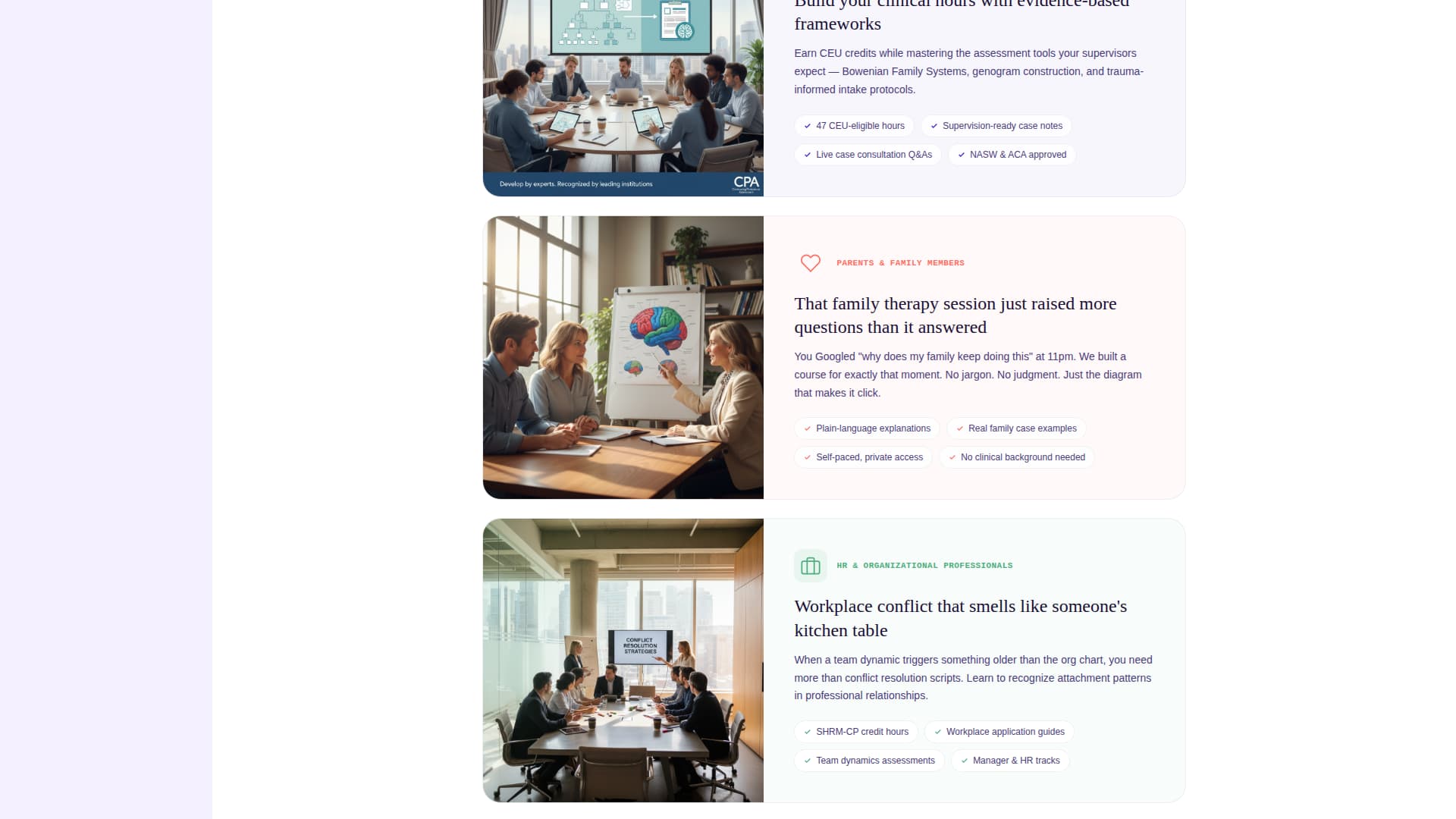 Psychology Education Specialist Professional Website Template