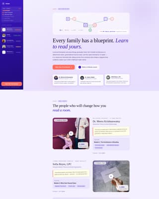 Psychology Education Specialist Professional Website Template