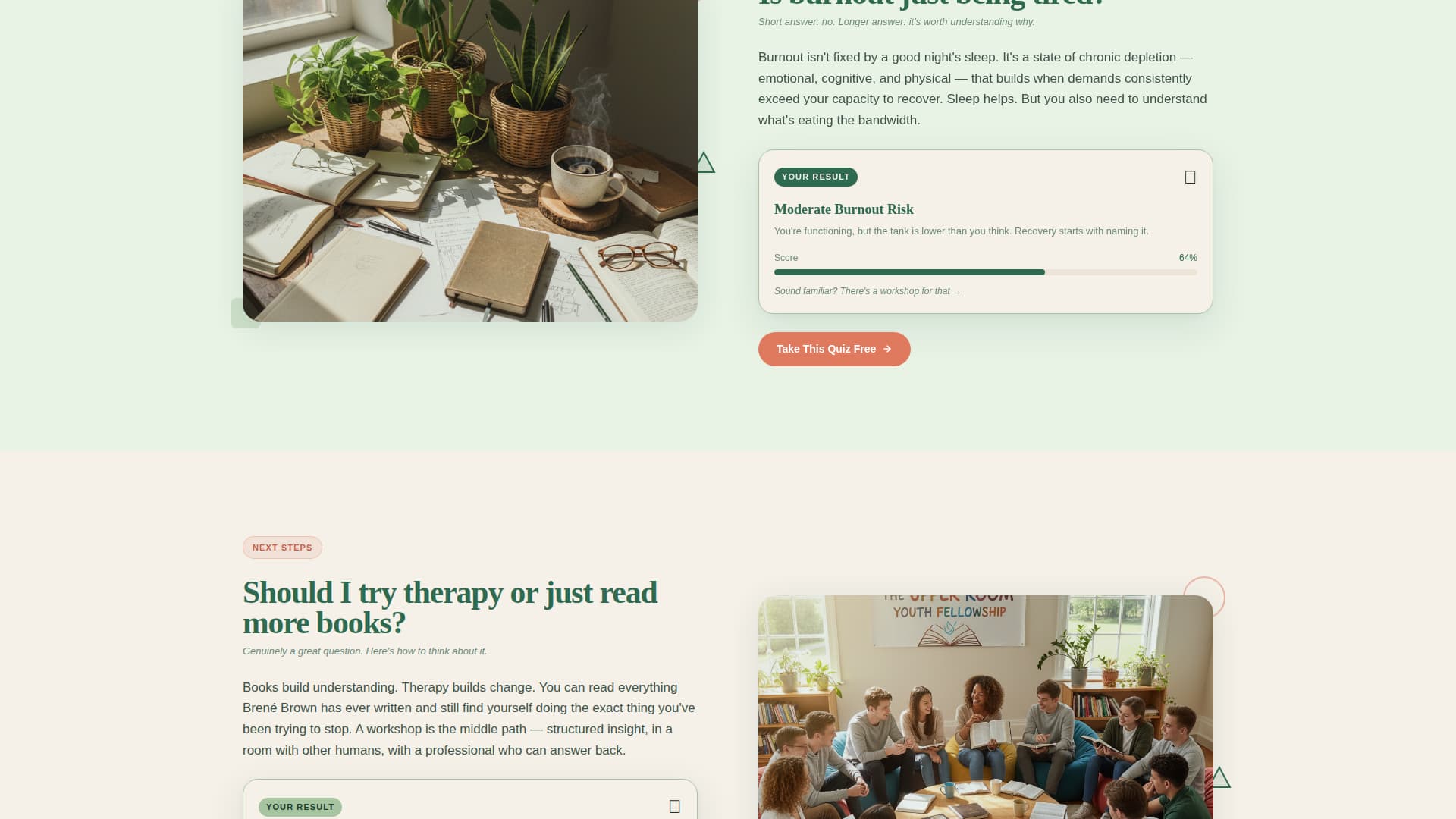 Psychology Education FAQ Website Template