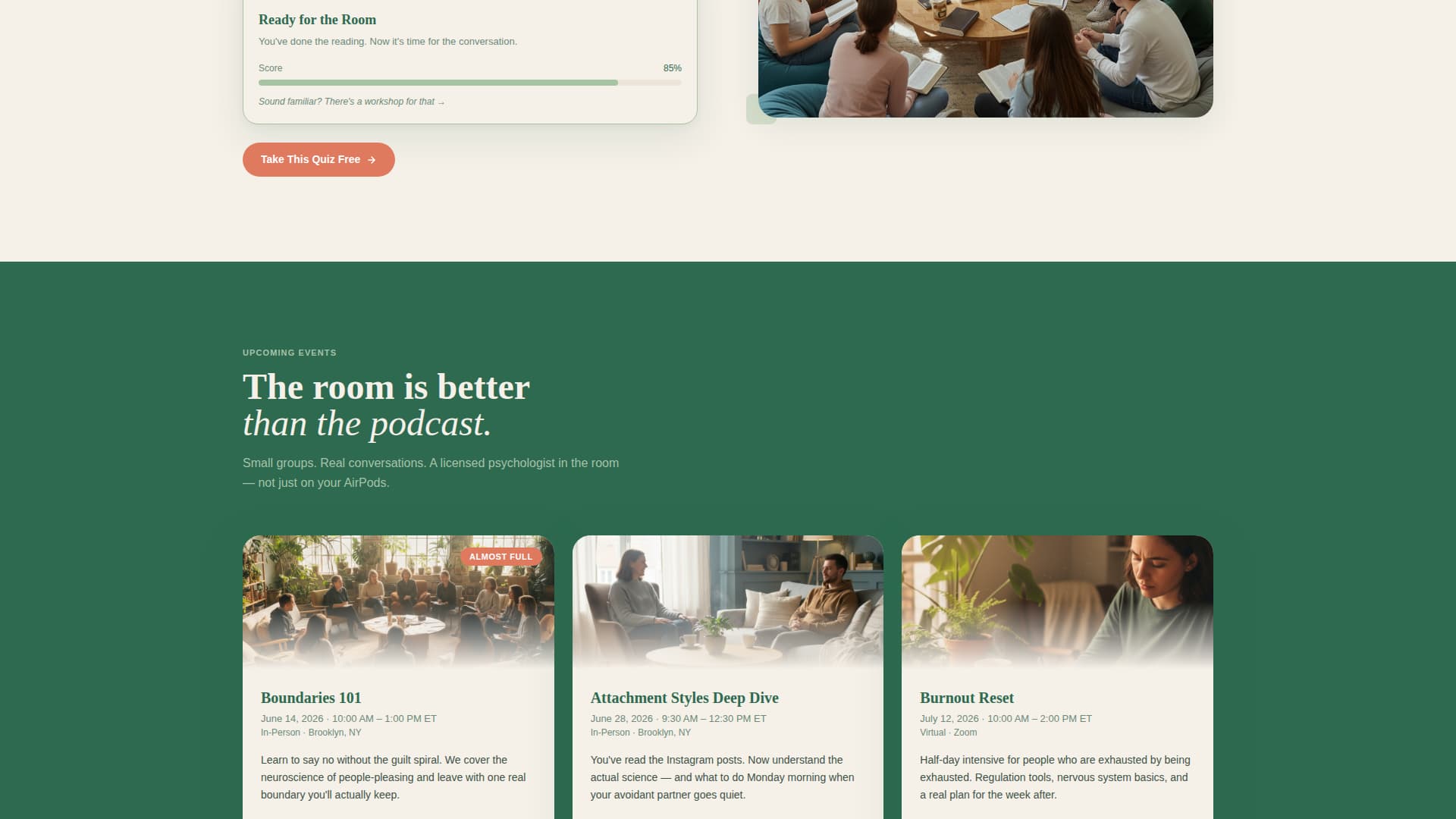 Psychology Education FAQ Website Template
