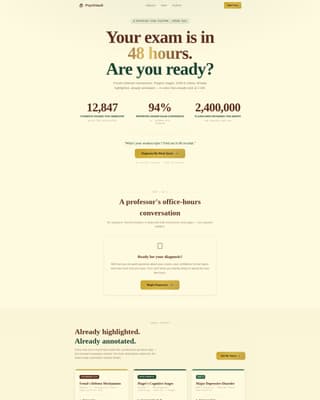 Psychology Education Advanced Professional Website Template