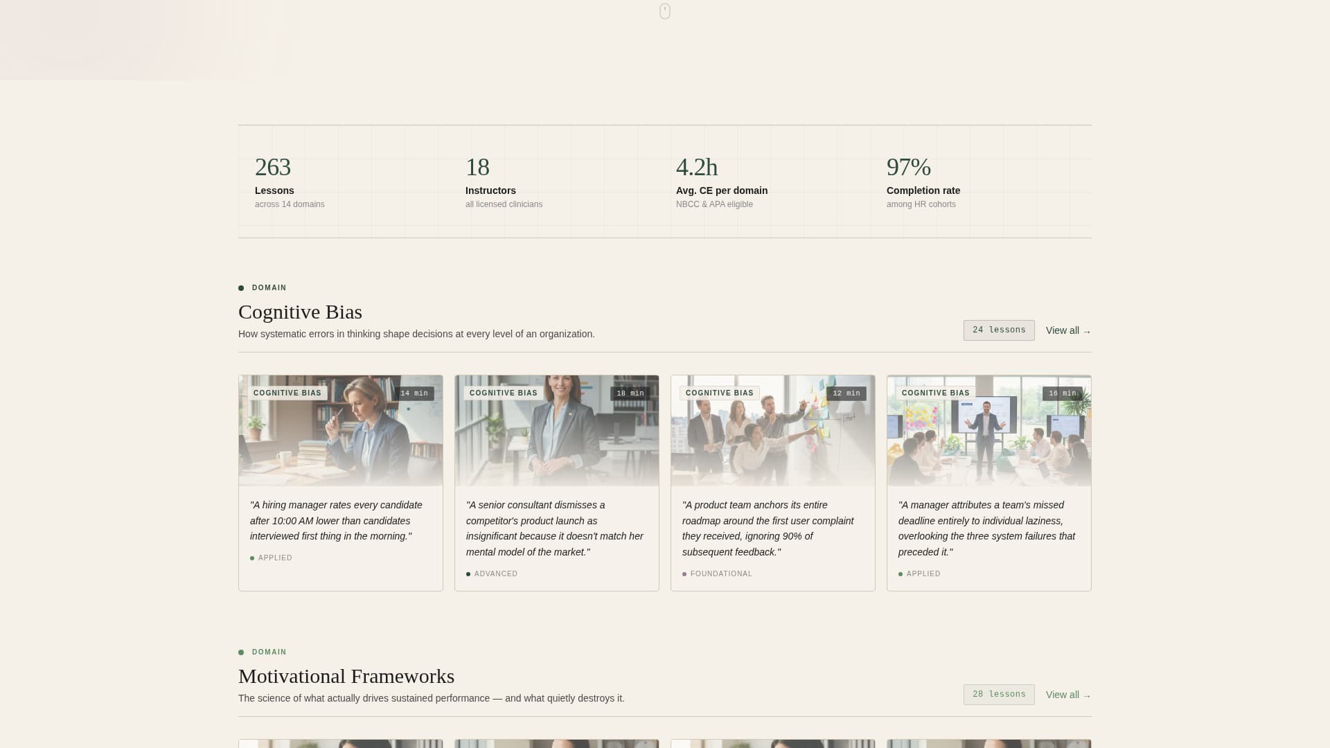 Psychology Education Directory Website Template