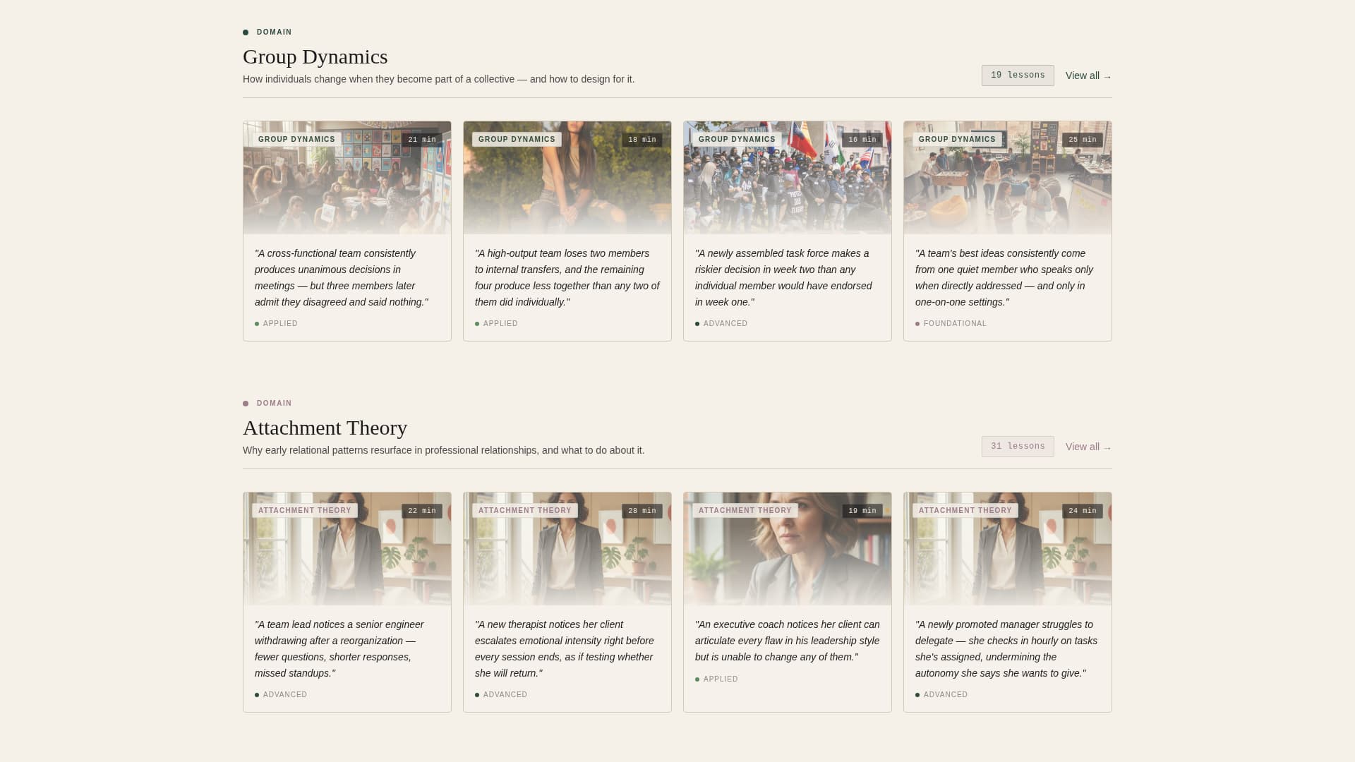 Psychology Education Directory Website Template