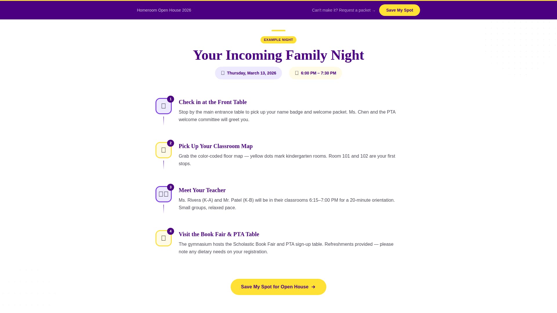 School (K-12) Specialist Professional Website Template