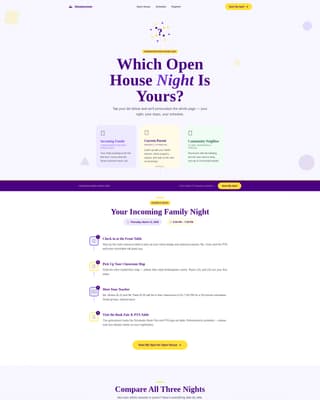School (K-12) Specialist Professional Website Template