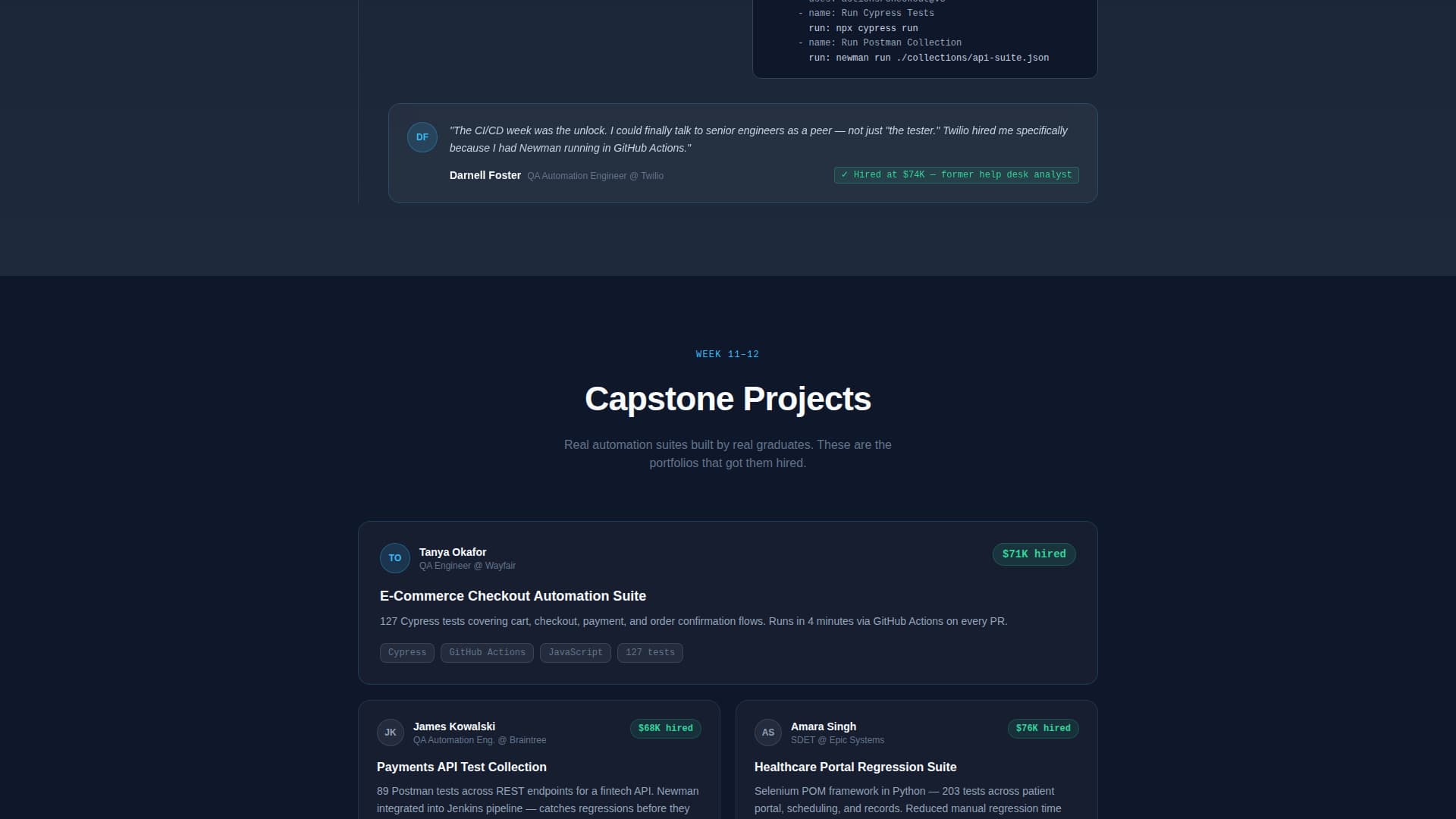 Breakpoint - Intensive QA Engineering Landing Page Template