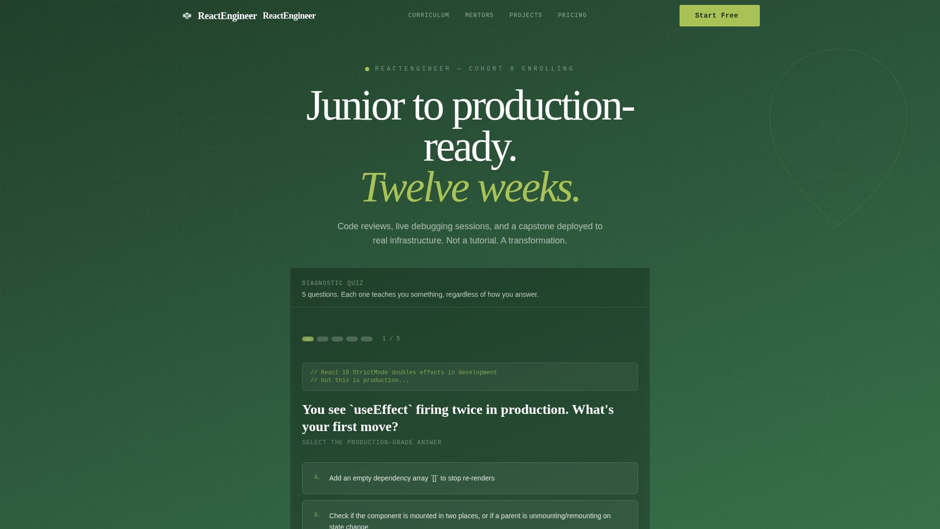 Online Skill Courses Professional Website Template