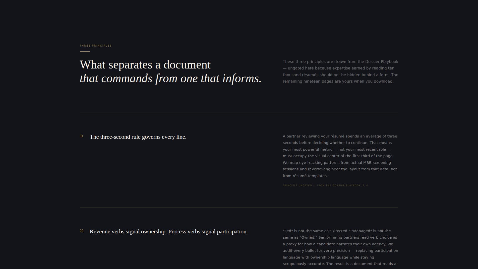 Consultant Career Reviews Website Template