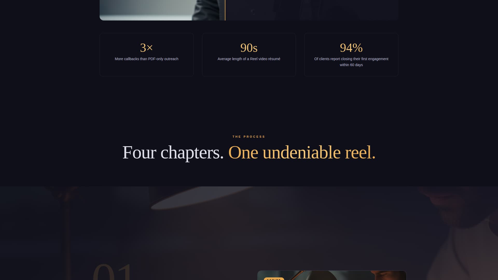 Consultant Career Specialist Professional Website Template
