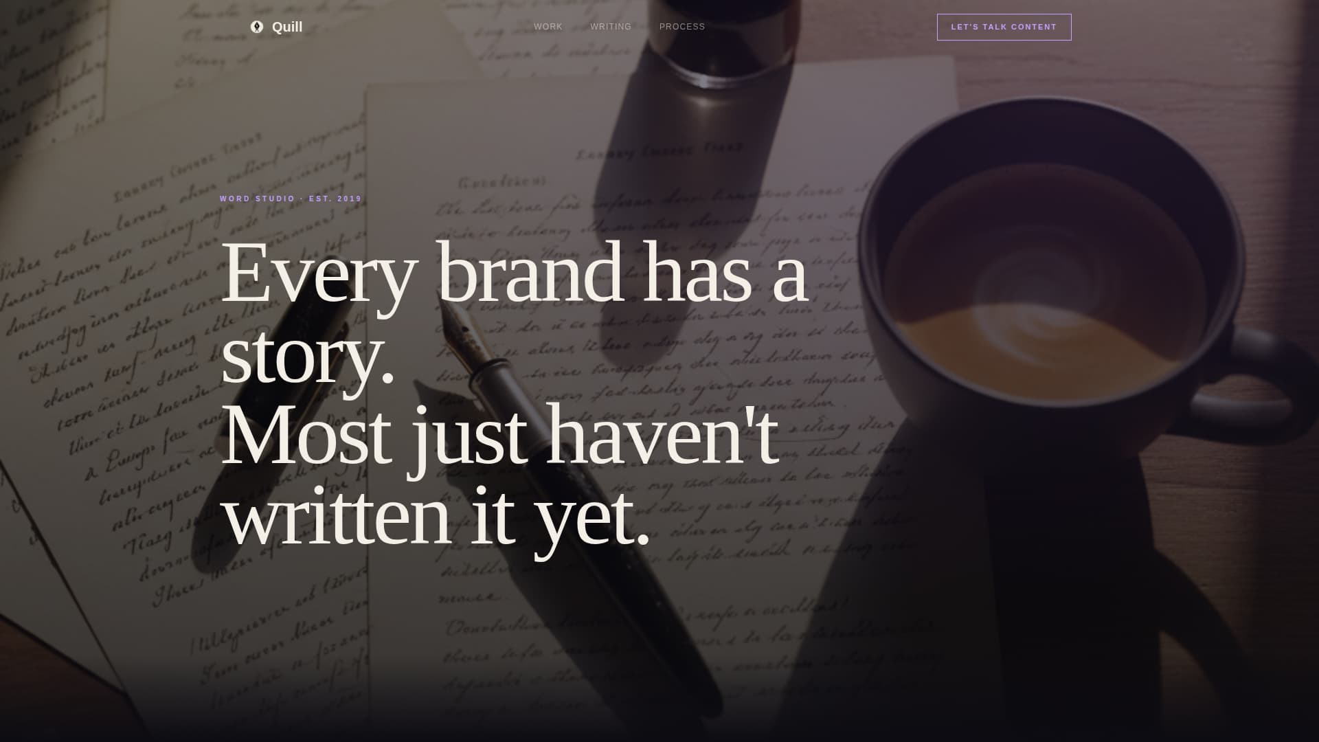 Content Writer Portfolio Directory Website Template