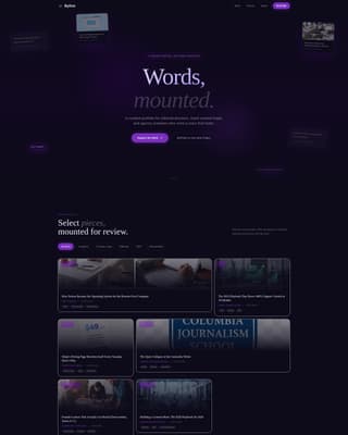 Content Writer Portfolio Portfolio Website Template