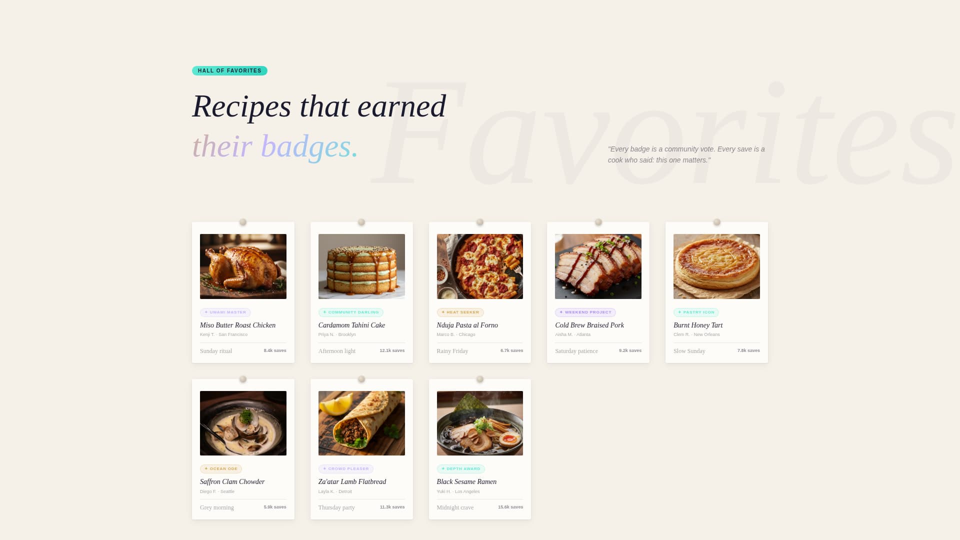Side Project & Hobby Showcase Portfolio Website Template