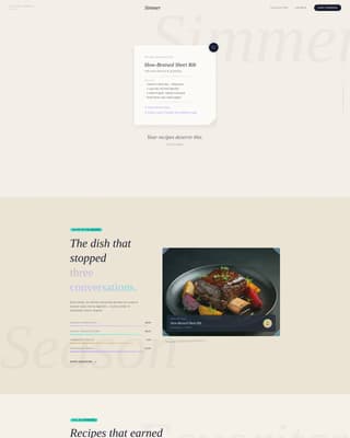 Side Project & Hobby Showcase Portfolio Website Template