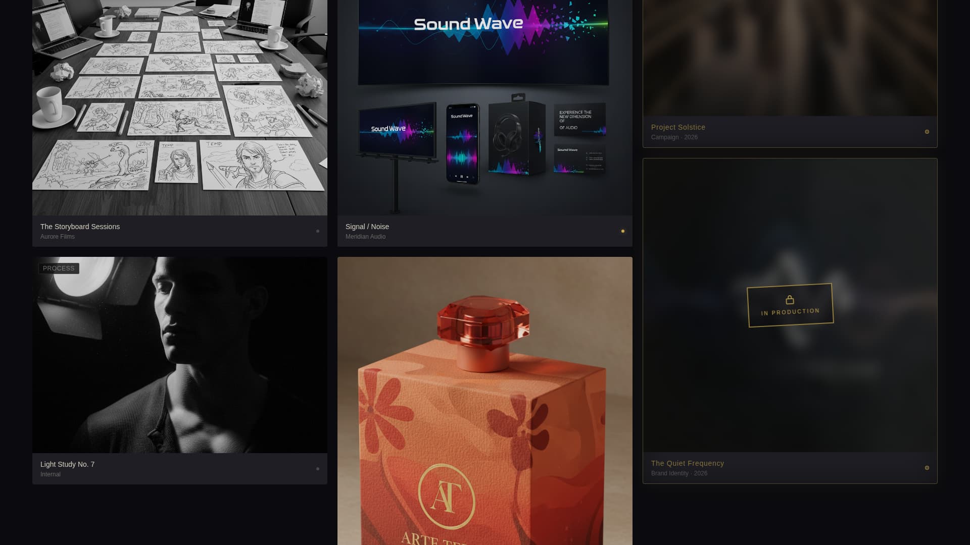 Creative Director Portfolio Expert Pre-Launch Website Template