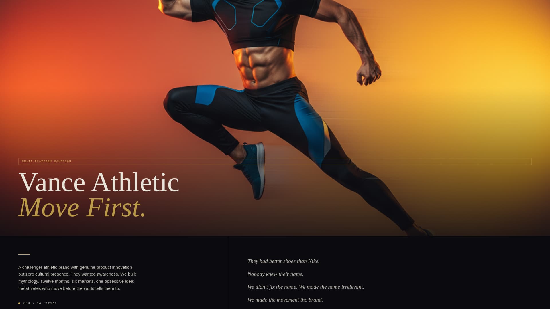 Creative Director Portfolio Advanced Pre-Launch Website Template
