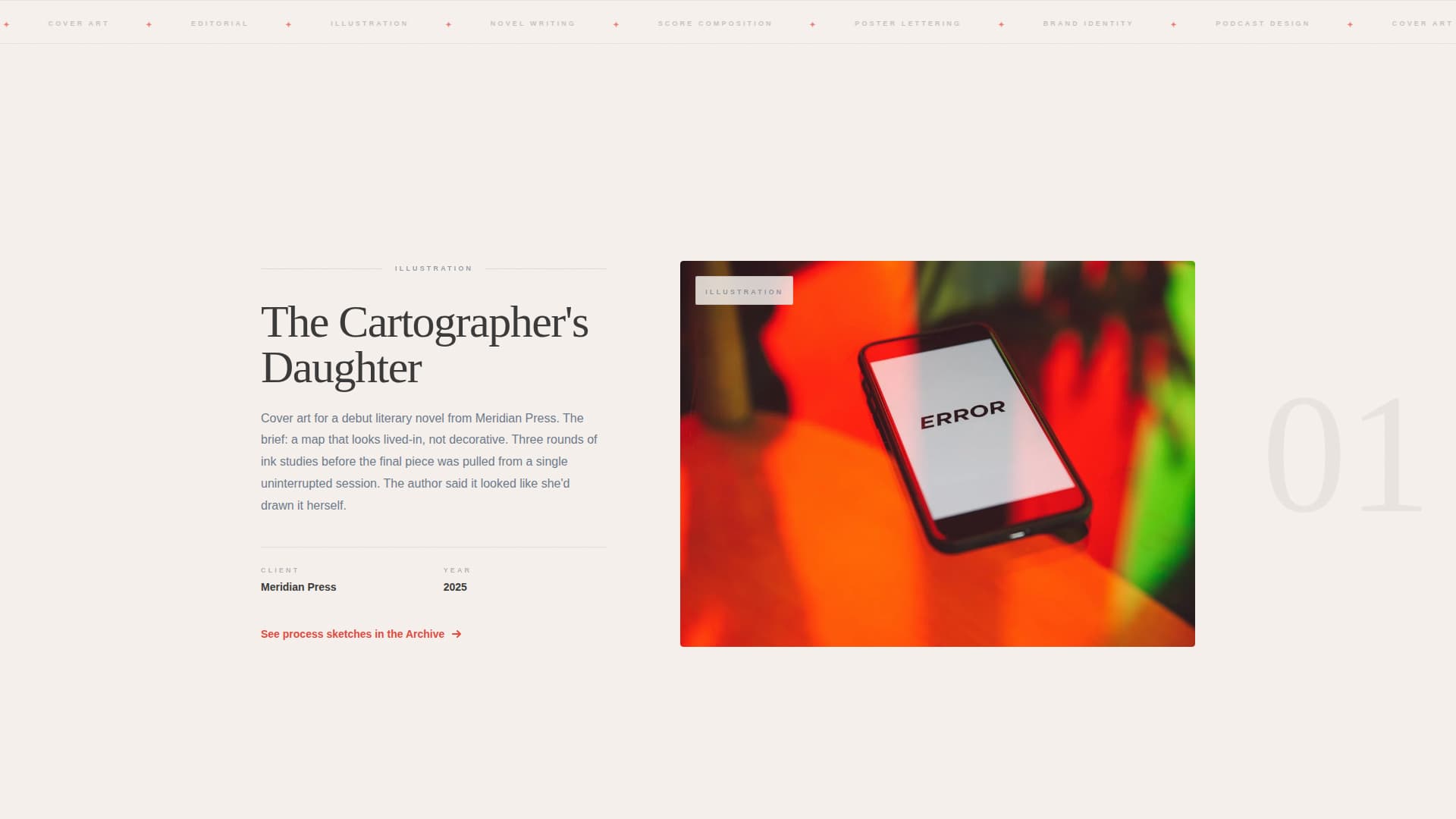 Multi-Discipline Portfolio Professional Website Template