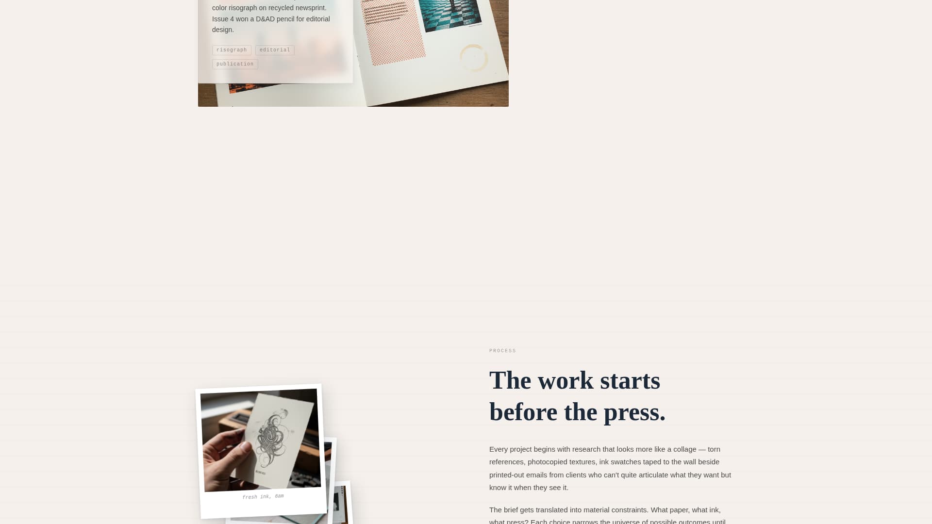 Creative Professional Career Portfolio Website Template