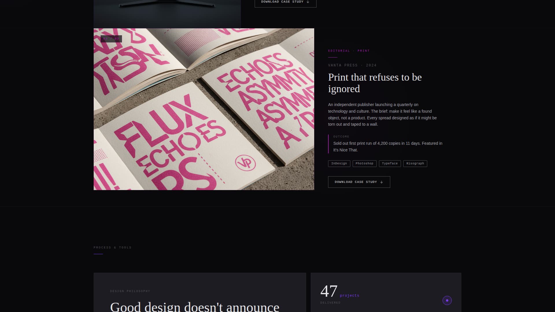 Creative Professional Career Portfolio Website Template