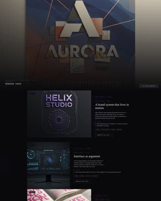 Creative Professional Career Portfolio Website Template