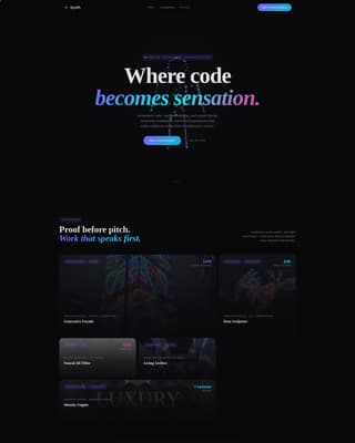Multi-Discipline Portfolio Portfolio Website Template