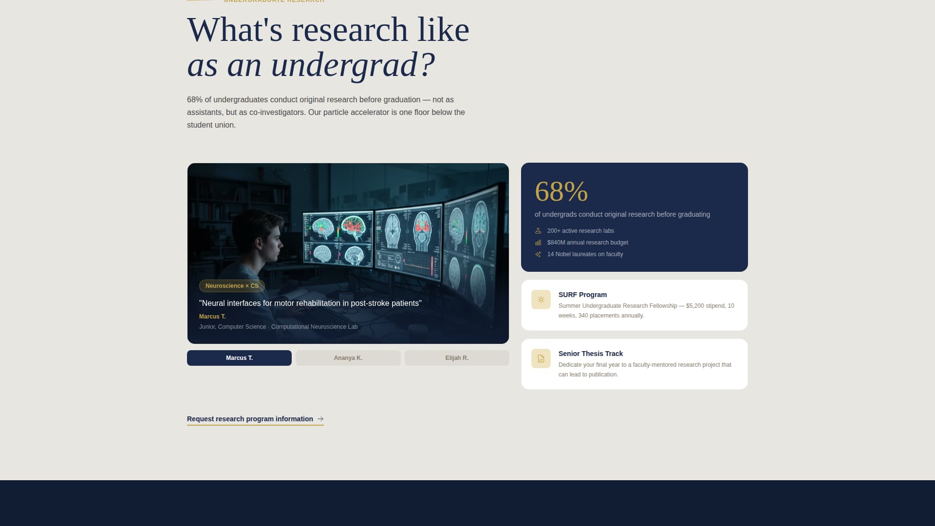 College & University FAQ Website Template