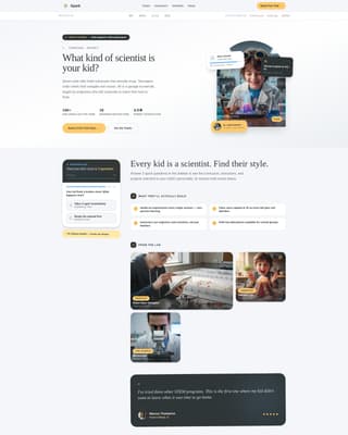 School (K-12) Specialist Booking Website Template