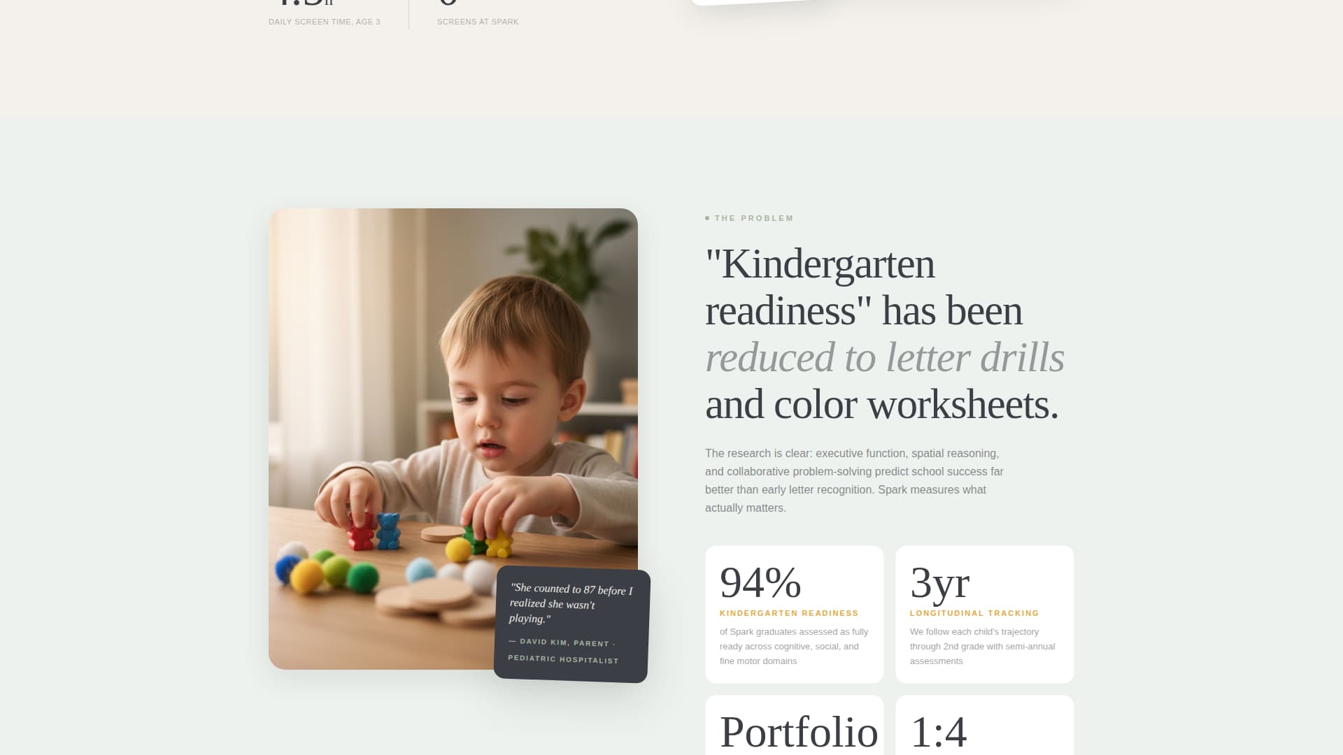 Preschool & Early Education Booking Website Template