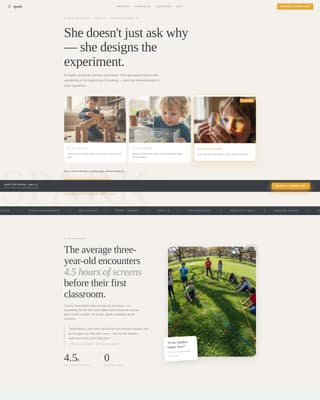 Preschool & Early Education Booking Website Template