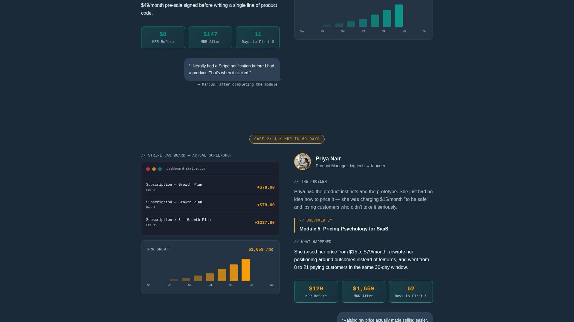 Online Skill Courses Reviews Website Template