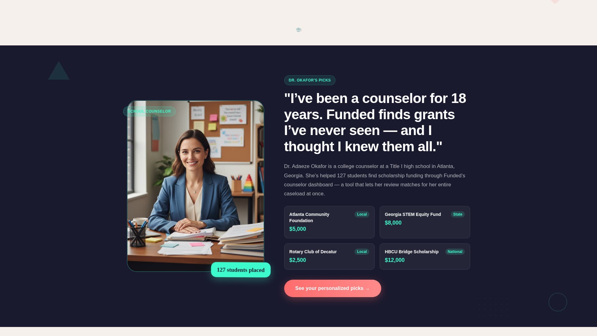Study Abroad & Admissions Professional Website Template