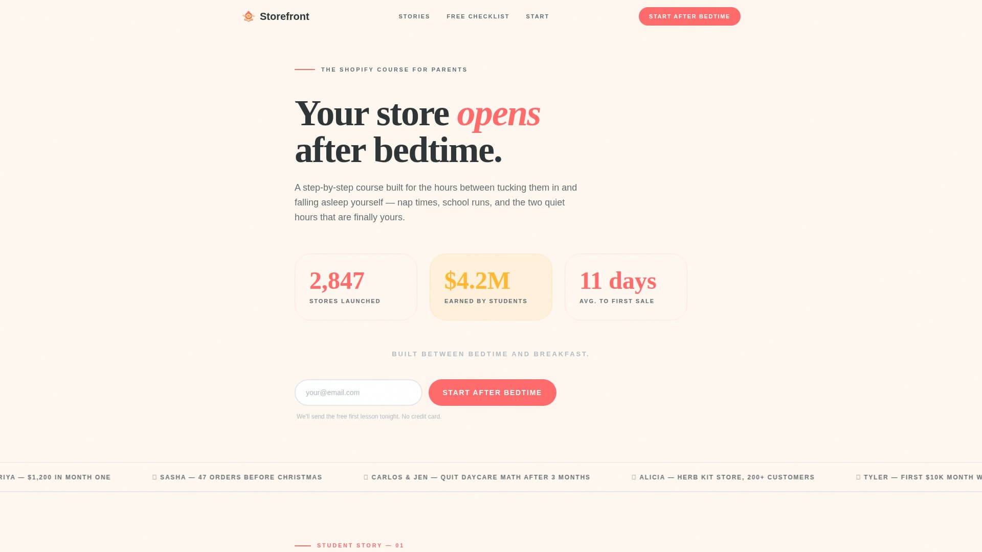 Online Skill Courses Advanced Portfolio Website Template