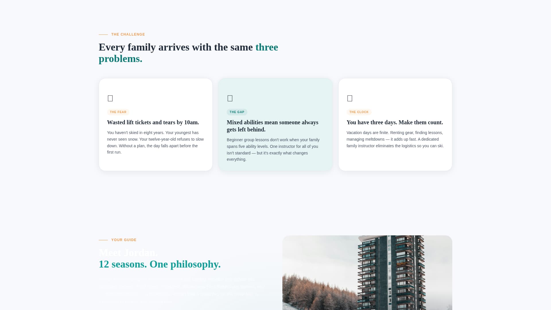 Carve - Adventureready Instructor Landing Page Template