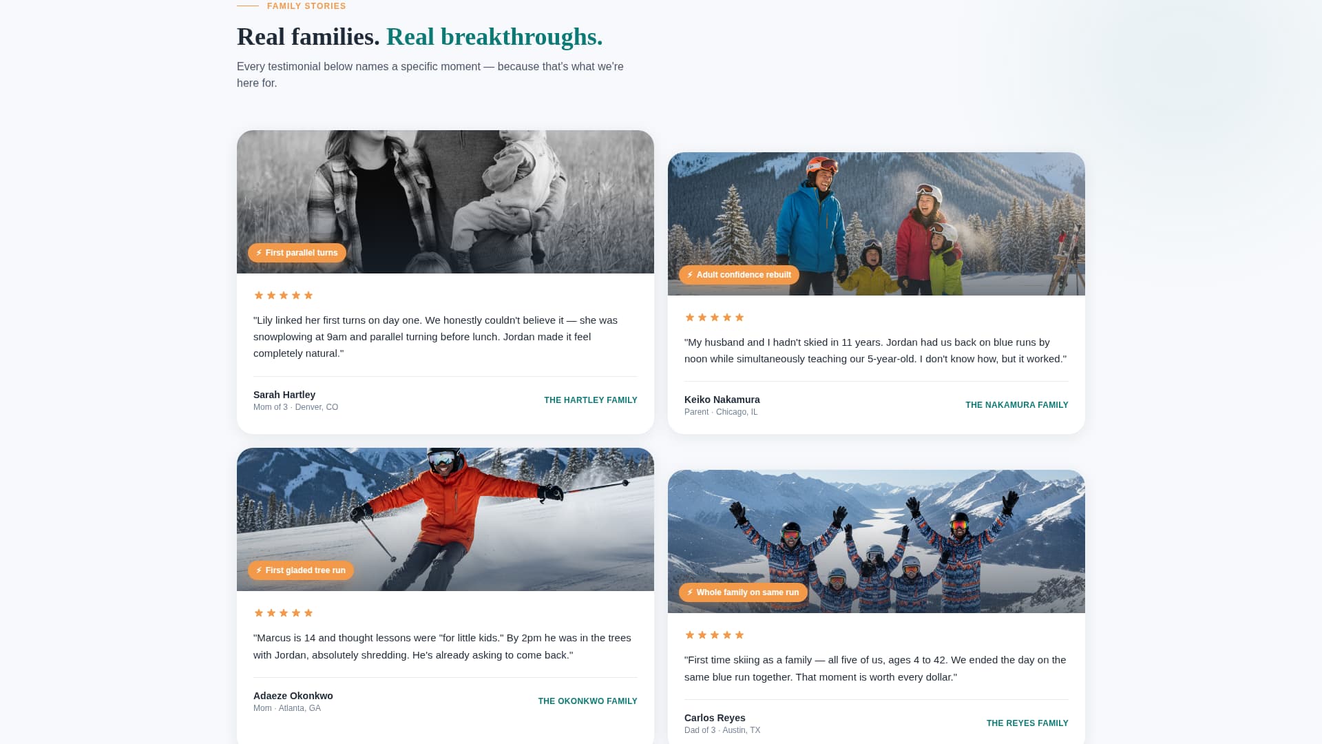 Carve - Adventureready Instructor Landing Page Template