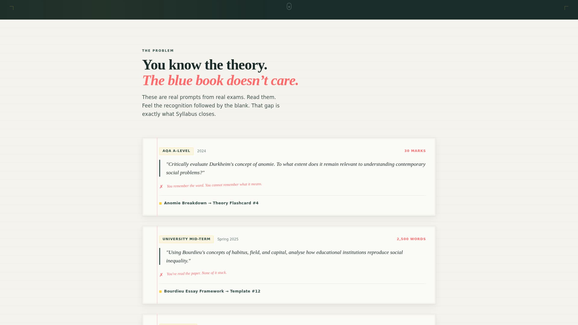 Syllabus - Powerful Sociology Landing Page Template