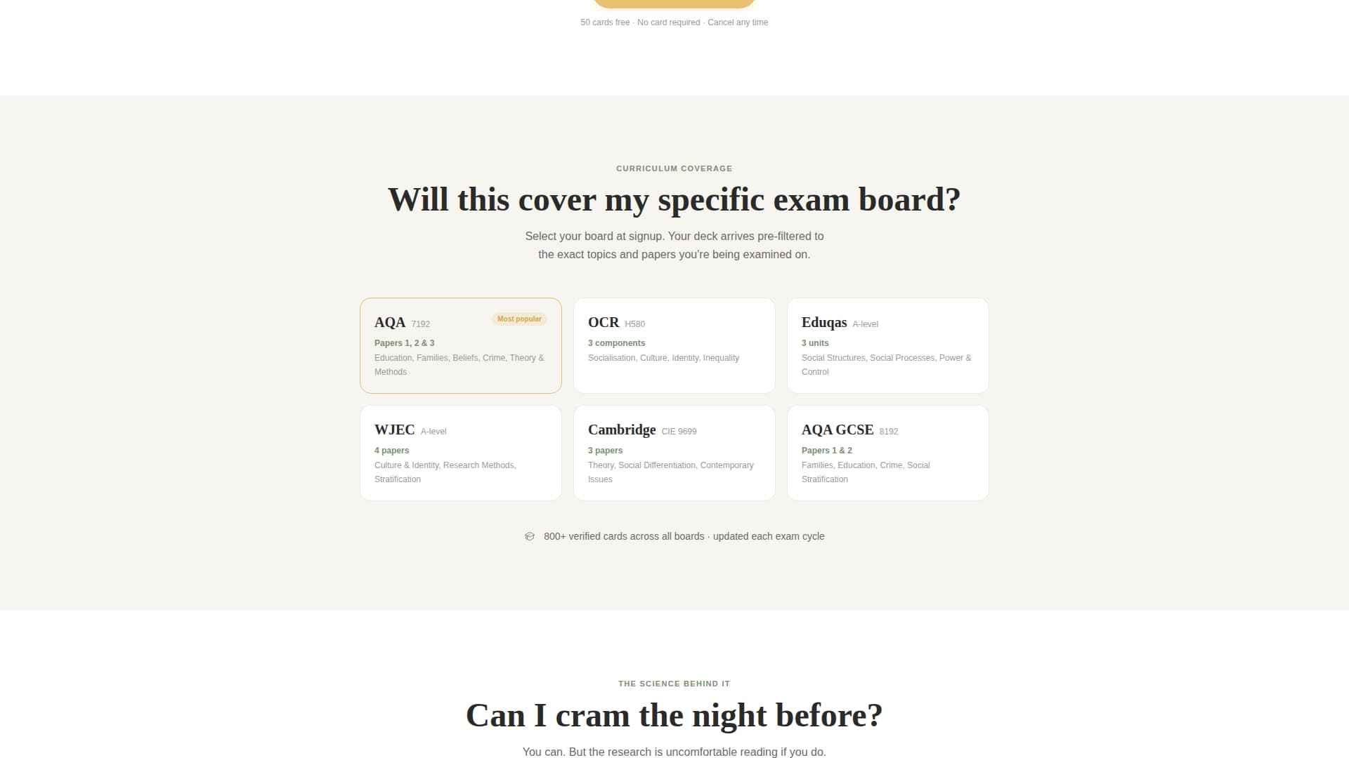 Cohort - Adaptive Sociology Landing Page Template