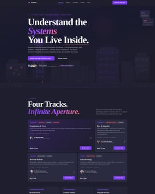 Sociology Education Professional Website Template